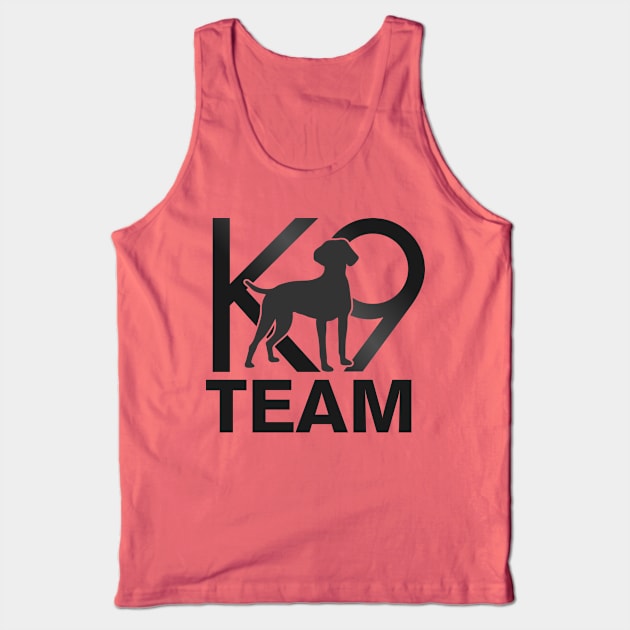 K-9 Team - German Shorthaired Pointer Tank Top by Nartissima